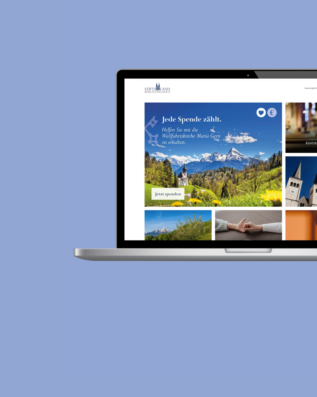 Redesign Website Stiftsland